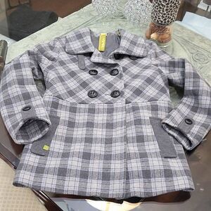 Wool Double Breasted Soya Kyo Winter Pea Coat